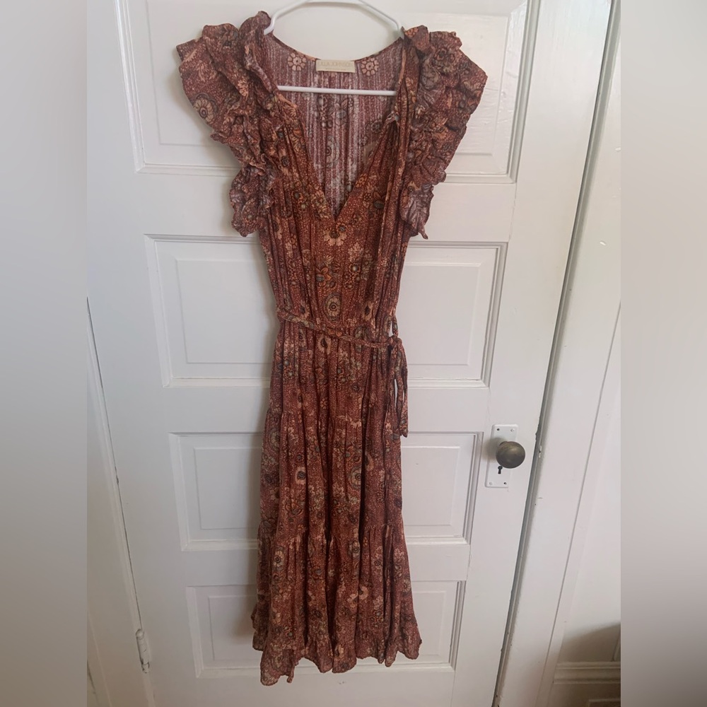 Ulla Johnson Virginia Rosebud midi dress